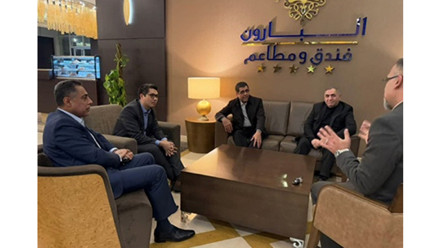 Consultative and dialogue-oriented meeting between the President of Ferdowsi University of Mashhad and his Iraqi counterparts on the sidelines of Iran-Iraq Science Week